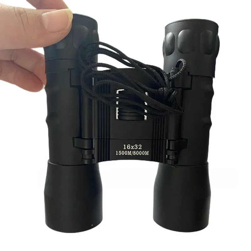 16X32 Binoculars HD Powerful Professional Telescope Folding Mini Telescope Zoom BAK4 FMC Optics for Hunting Outdoor waterproof binoculars