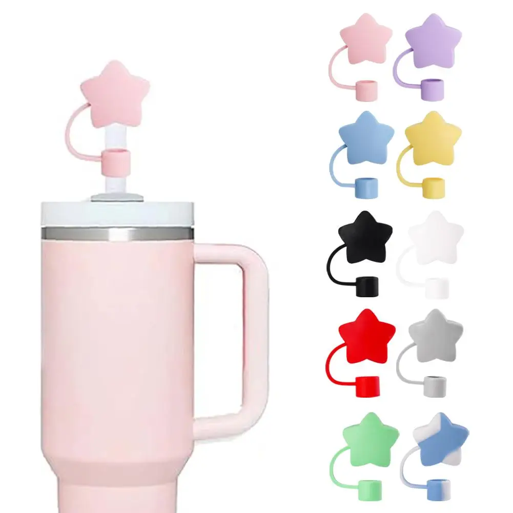 Copertura Per Cannuccia Rosa A Cuore Per Tazza Stanley 40oz/30oz – Tappo In Silicone Riutilizzabile, Antipolvere, Adatto A Cannucce Da 10mm