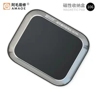 AMAOE M106 Magnetic  Screw Storage Box Is  Compact and Durable Suitable for  Phone Repair Small Parts Storage Tray Repair Tools 2