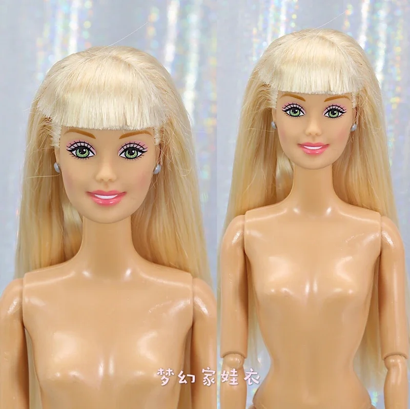 Fashion Brand Naked Doll Body Variety Skin 29cm 11 Joints Move Colourful Hair Doll Head Accessories Girls Toys Birthday Bonecas - Bilde 4