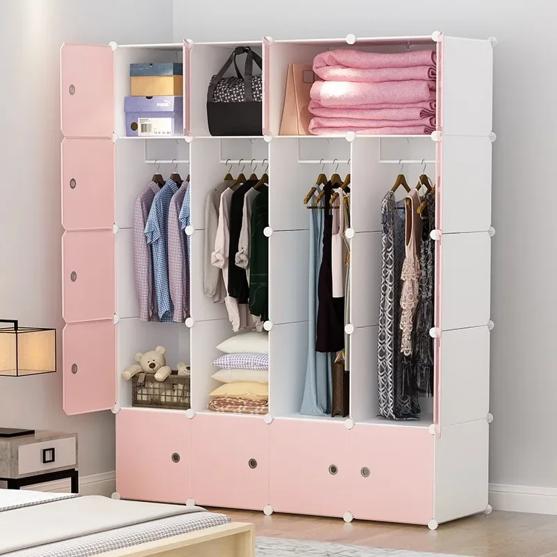 

Shelf Clothes Closet Partitions Storage Organizer Bedroom Wardrobe Cupboard Filing Modular Cheap Guarda Roupa Salon Furniture