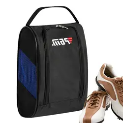 Golf Shoe Bag Waterproof Nylon Shoes Carrier Bags Outdoor Sport Portable Lightweight Shoe Bag Handbag for Travel Golfing Camping