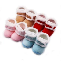 Winter Kids Baby Boy Girl Cotton Boots Casual Shoes First Walkers Newborn Warm Non-slip Soft Sole Shoe 6