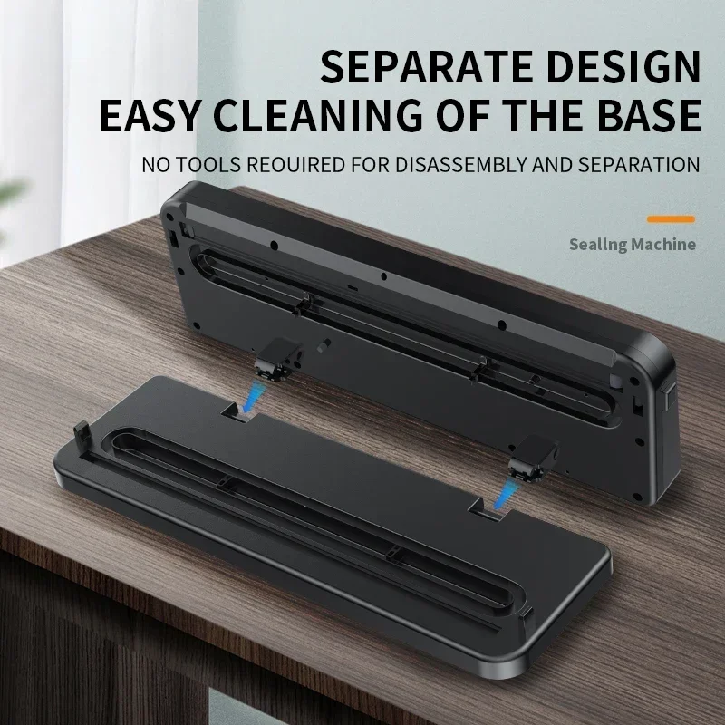 Electric Vacuum Sealer Packaging Machine Kitchen Food Saver Bags Commercial Vacuum Food 30cm Sealing for Home Packaging Supplies 4