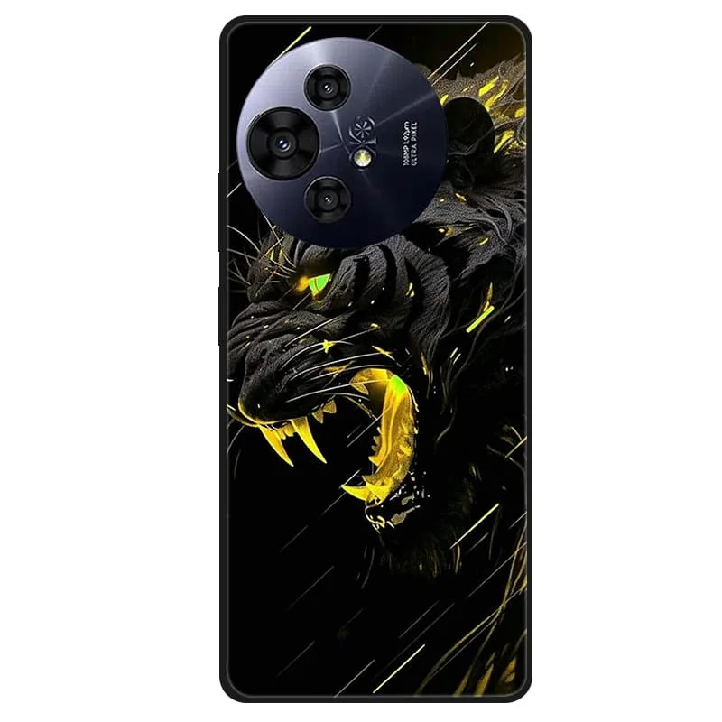Black TPU Silicone Protective Phone Case - Sleek Back Cover and Bumper Guard