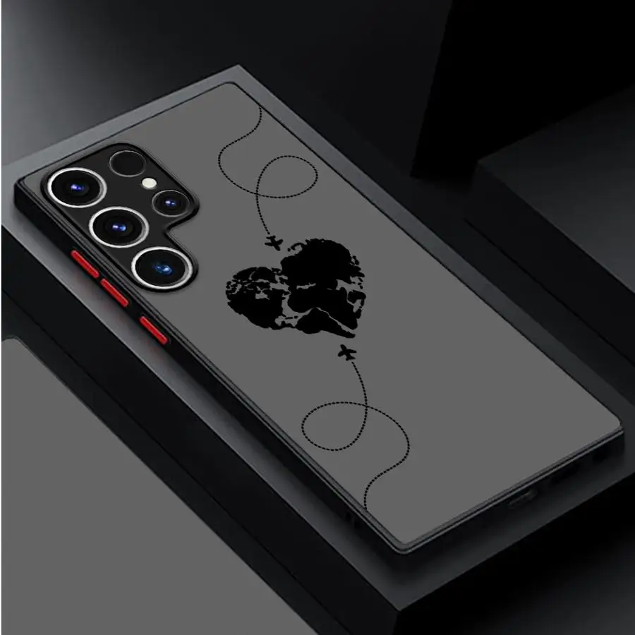 Topographic Line Airplane Design Phone Cover Case