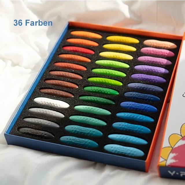 Children'S Plastic Peanut Crayons For Kindergarten Drawing, Graffiti,  Painting And Student Stationery