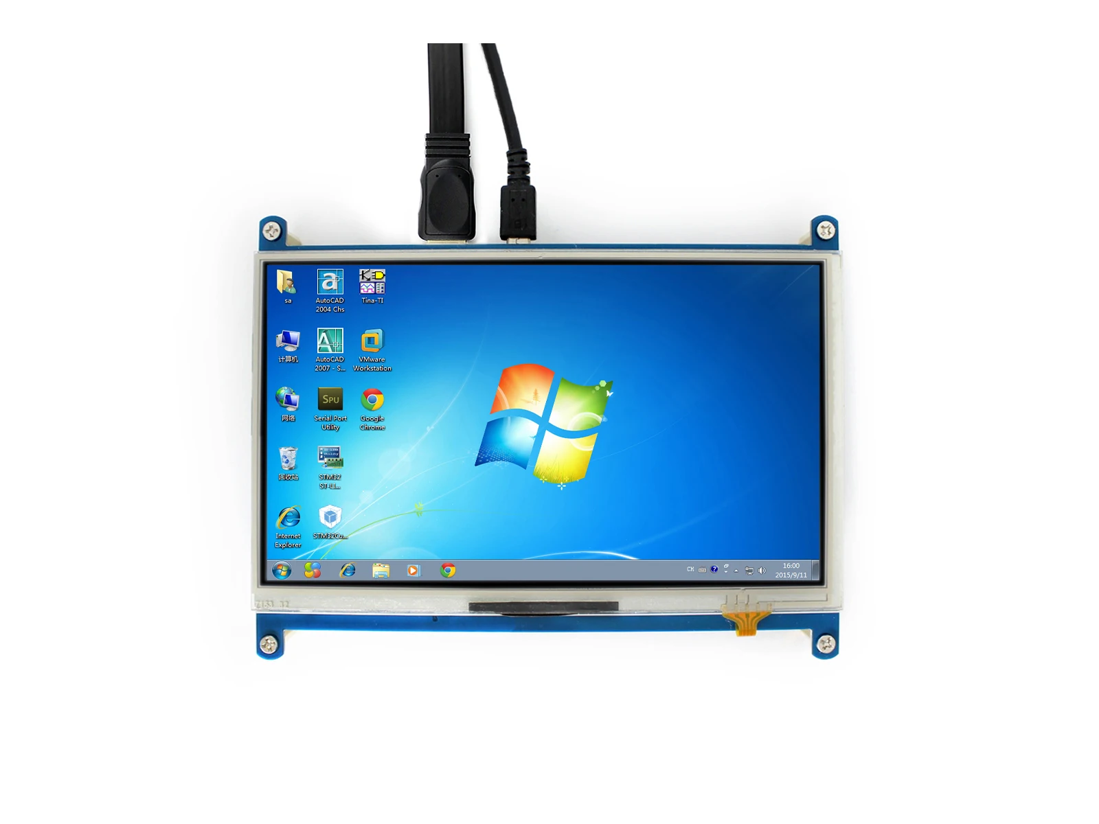 Waveshare  ġ ũ LCD HDMI ̽, 7 ġ HDMI LCD 1024*600,    ǿ 