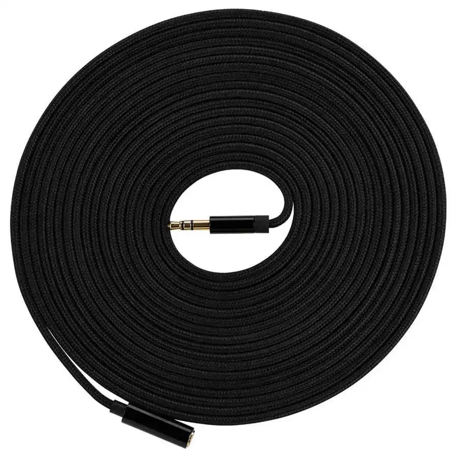 스테레오 연장 오디오 케이블 3.5mm, 스테레오 잭 수-암, 컴퓨터/노트북/전화 용 (5m)