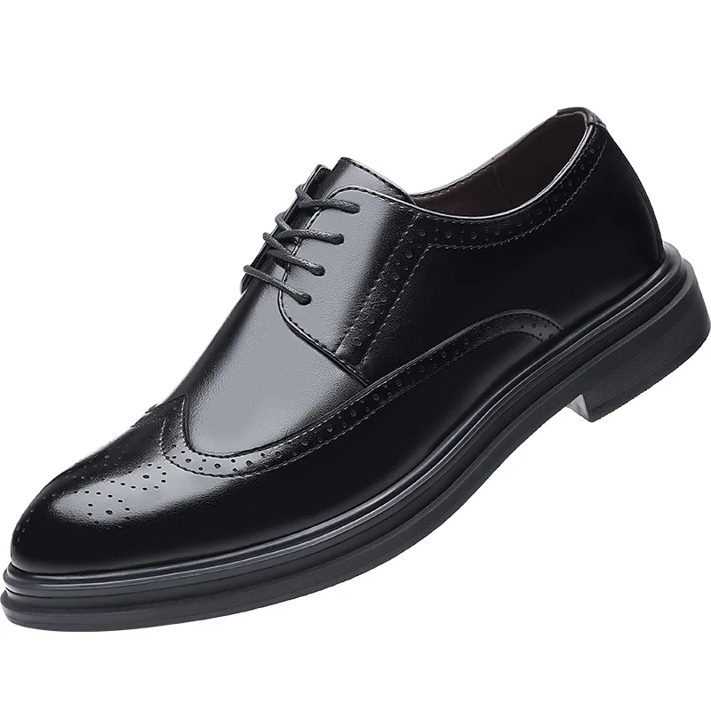 

Men Leather Shoes Business Man Formal Casual Shoes Male Retro Leather Shoes British Dress Leather Shoe Loafers Footwear