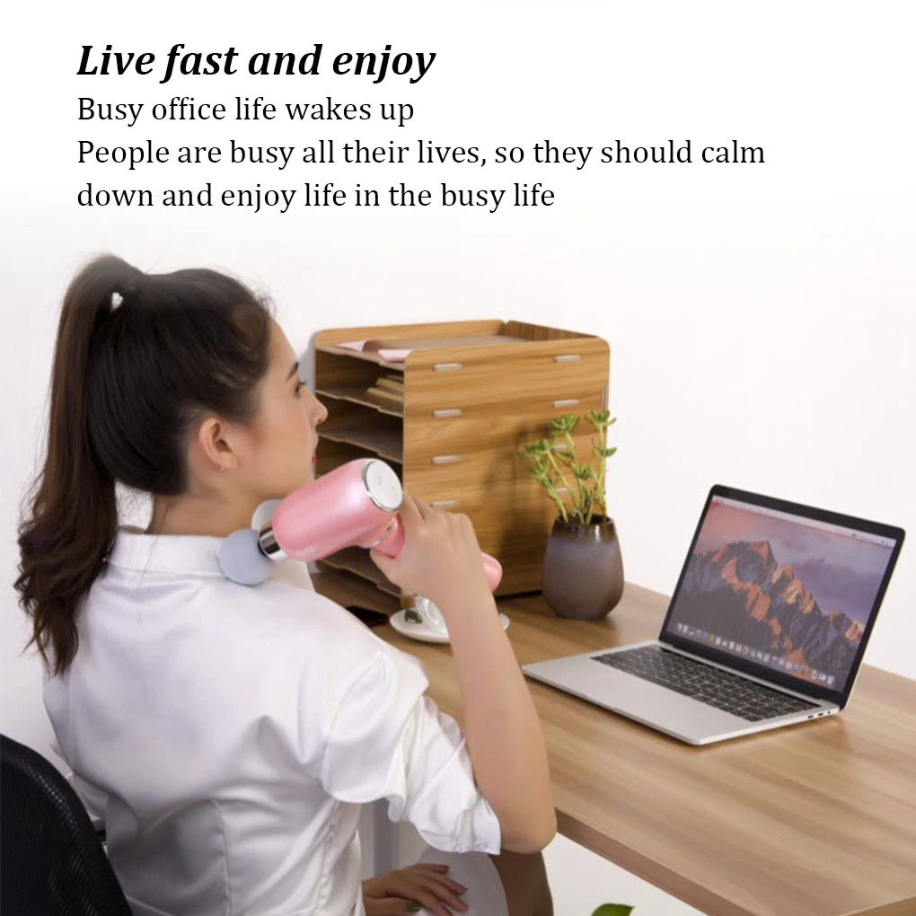 

Adults Fitness Slimming Stress Relief Electric Massager Body Muscle Relaxation Rechargeable Massage Tool Sports Supplies