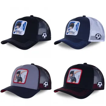 Tsubasa di alta qualità Tutti gli stili Anime Cartoon Snapback Berretto da baseball in cotone Uomo Donna Hip Hop Papà Mesh Trucker Hat Dropshipping 1