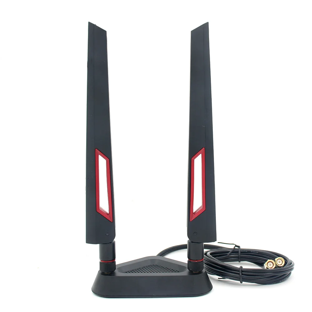 High Gain 2.4G 5.8G 5G Dual Frequency Extension Cable External Antenna Magnetic