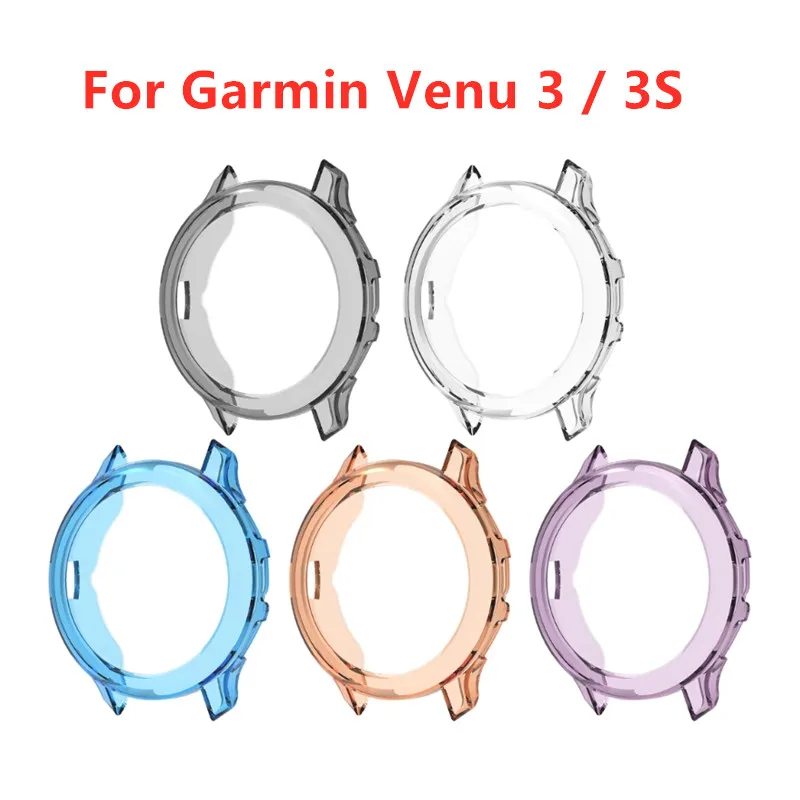 

Защитный чехол из ТПУ для экрана Garmin CAME 3/3S, защита от царапин, зеркальная сменная защитная рамка для экрана Garmin Venu3/3S