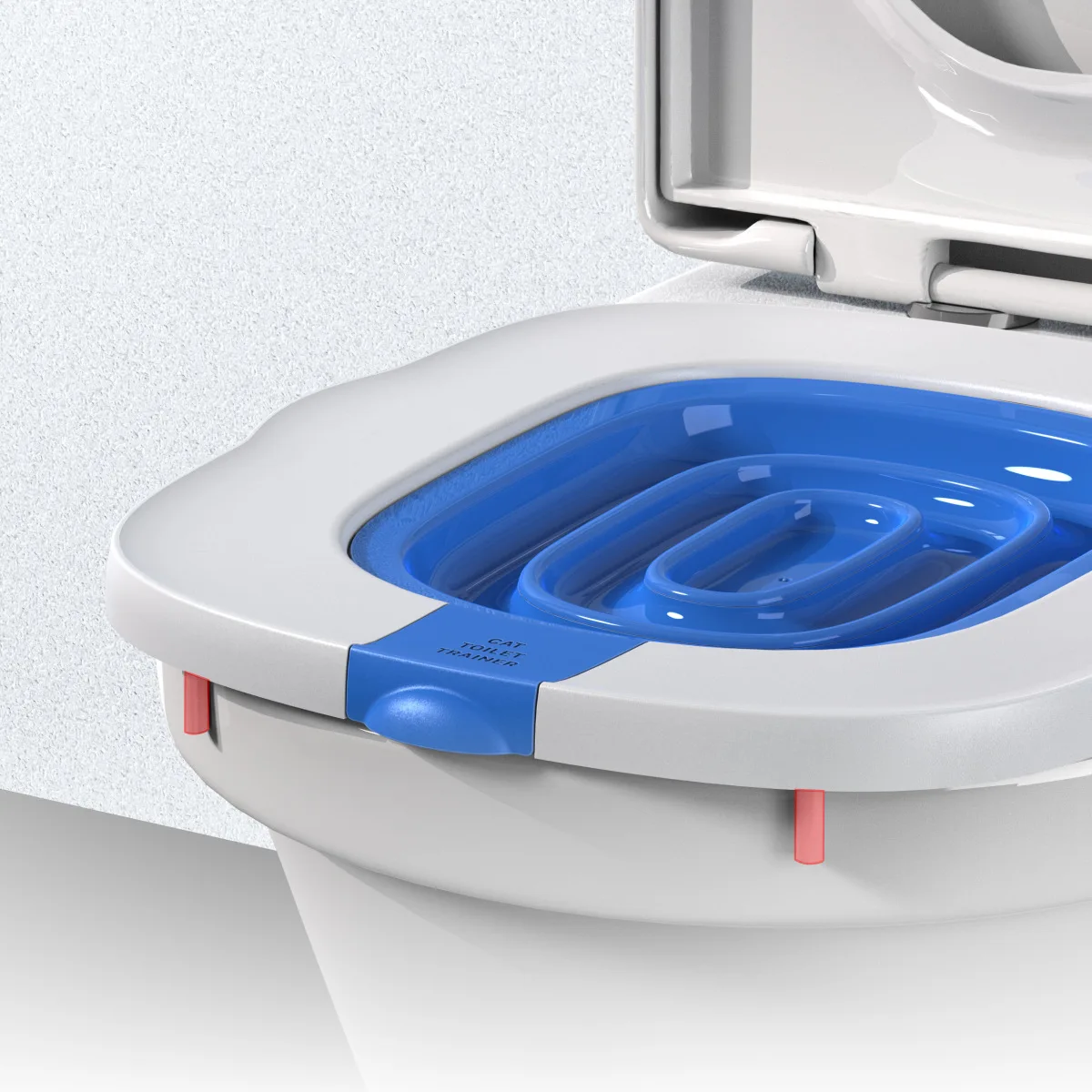 The fourth generation of cat toilet trainer Reusable cat toilet trainer Easy to install and protect