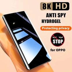 Enhanced Privacy Hydrogel Screen Protector - 3 Pack, No Fingerprint Unlocking - Privacy Hydrogel (OPPO A97 5G)