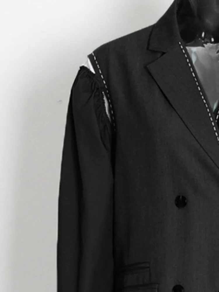 Рисунок 4 - Женский блейзер с отложным воротником BPN