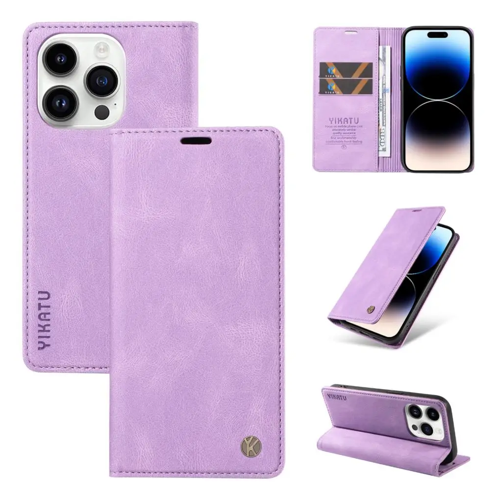 Custodia Per Samsung S23 S22 S21 S30 S30 Ultra S22 Pro S21 Plus S21 Fe S22 Ultra Card Slot Cover Per Telefono Luxury Pu Leather Funda