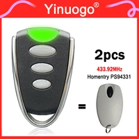 For HOMENTRY PS94331 Garage Door / Gate Remote Control 433.92MHz Rolling Code Hand Transmitter 1
