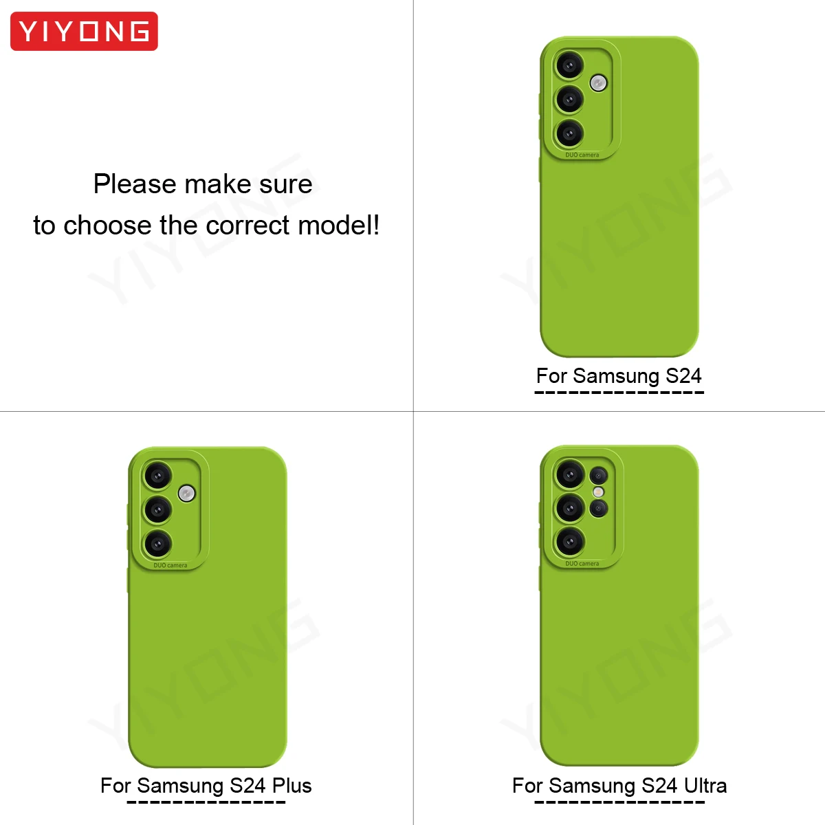 Silky Feel Liquid Silicone Soft Phone Case by YIYONG