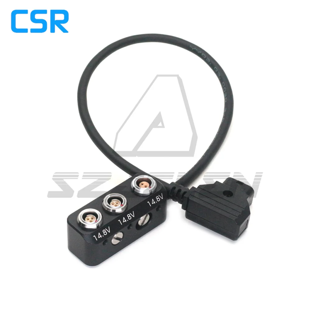 Splitter Di Alimentazione Per Fotocamera Arre Rs 3 Pin Femmina A 3 X Rs 3 Pin Femmina Cavo Adattatore Breakout Box Con Attacco Filettato Da 1/4"