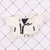20cm high aesthetic cotton doll leather jacket doll with the same handsome leather jacket, versatile 4