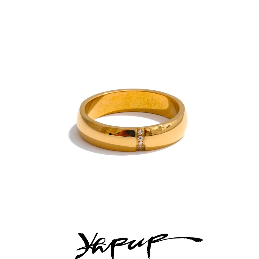 Yhpup Ring Charm Stainless Steel