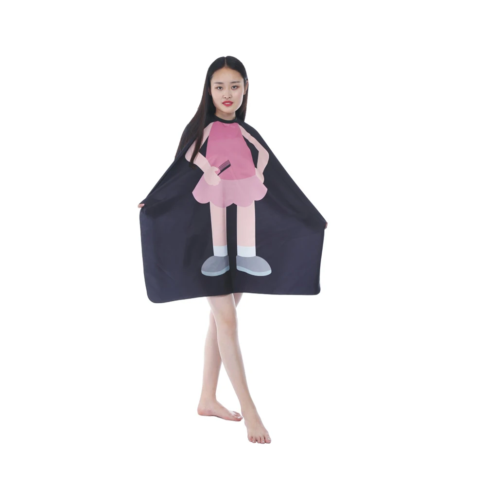 kids Girls Boys Barber Hairdressing Hair Cutting Cape