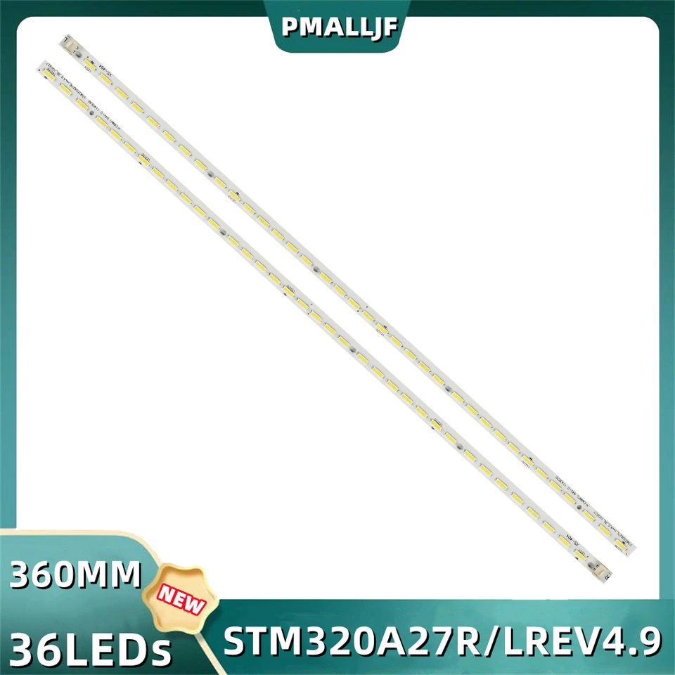 2Pcs/Set LED Strip For Panasonic TC-L32X35X TH-L32X30C LE32HWB TX