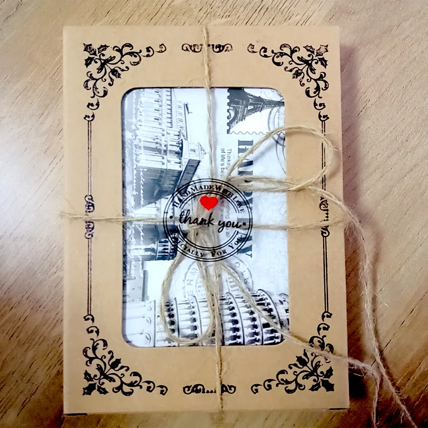 100PCS/lot Kawaii Vintage Transparent \