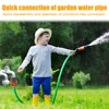 10/1PCS Garden Hose Quick Connector Faucet Extender Hose Connection Joint Garden Water Pipe Connectors Watering Pipe Fittings 4