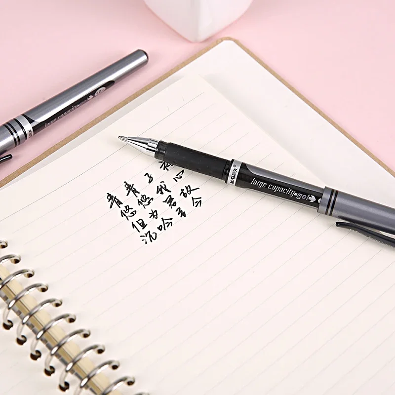 M&G AGP13604 Large Capacity Gel Pen 1.0mm Business Pen Signature Calligraphy Pen For School Office Writing Stationery 6