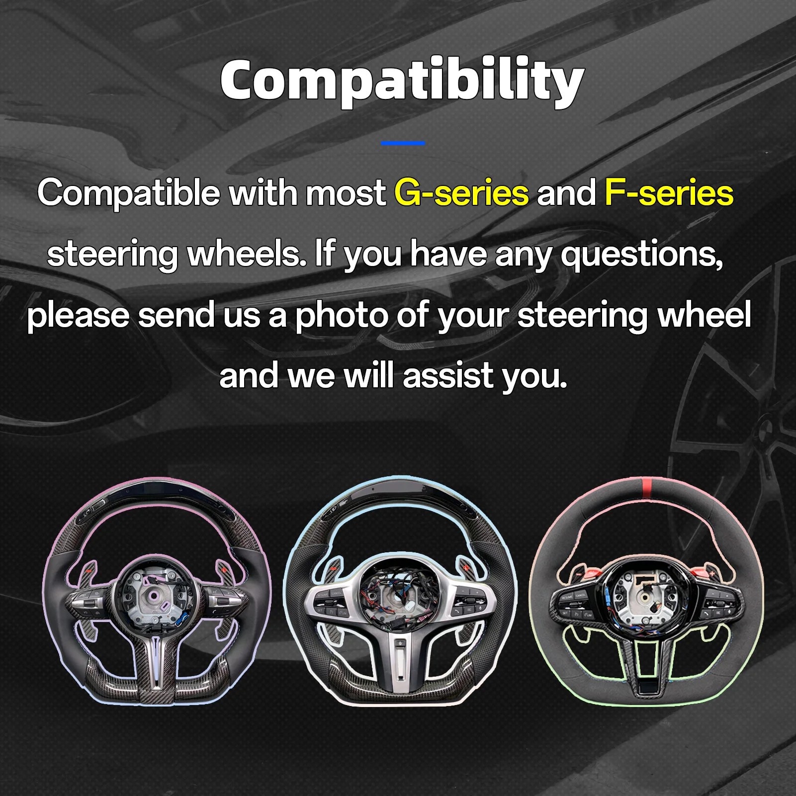 탄소 섬유 시프트 패들, BMW M 스포츠 스타일에 적합, G20, G30, G01, G05, F10, F30, 1, 2, 3, 4, 5, 6, 7, 8 시리즈와 호환