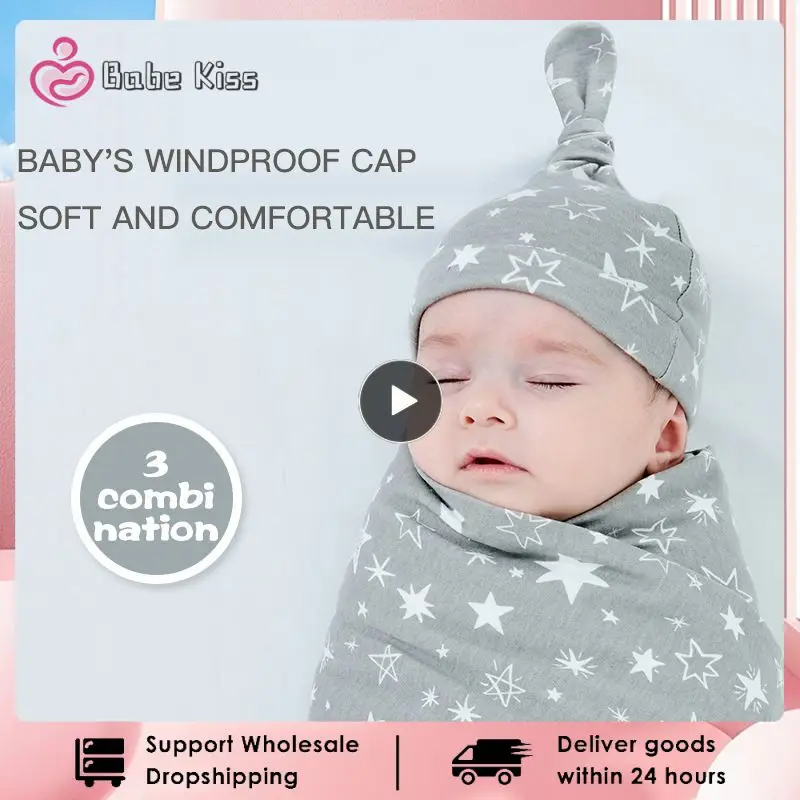 

Детские шапки для новорожденных 100% органический хлопок Мягкая Регулируемая шапка с узелком, для детей старшего возраста мальчиков и шапки Детская шапка