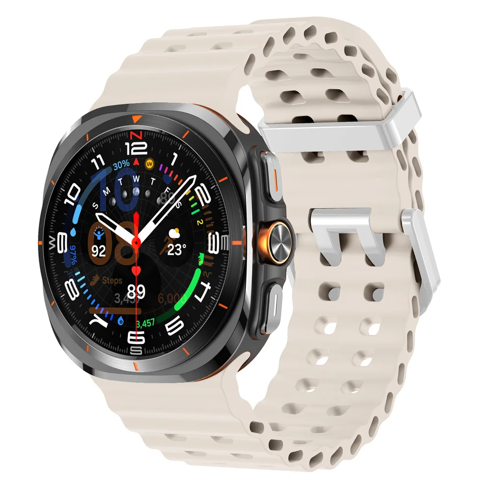 Silicone Breathable Marine Strap Wristband Bracelet