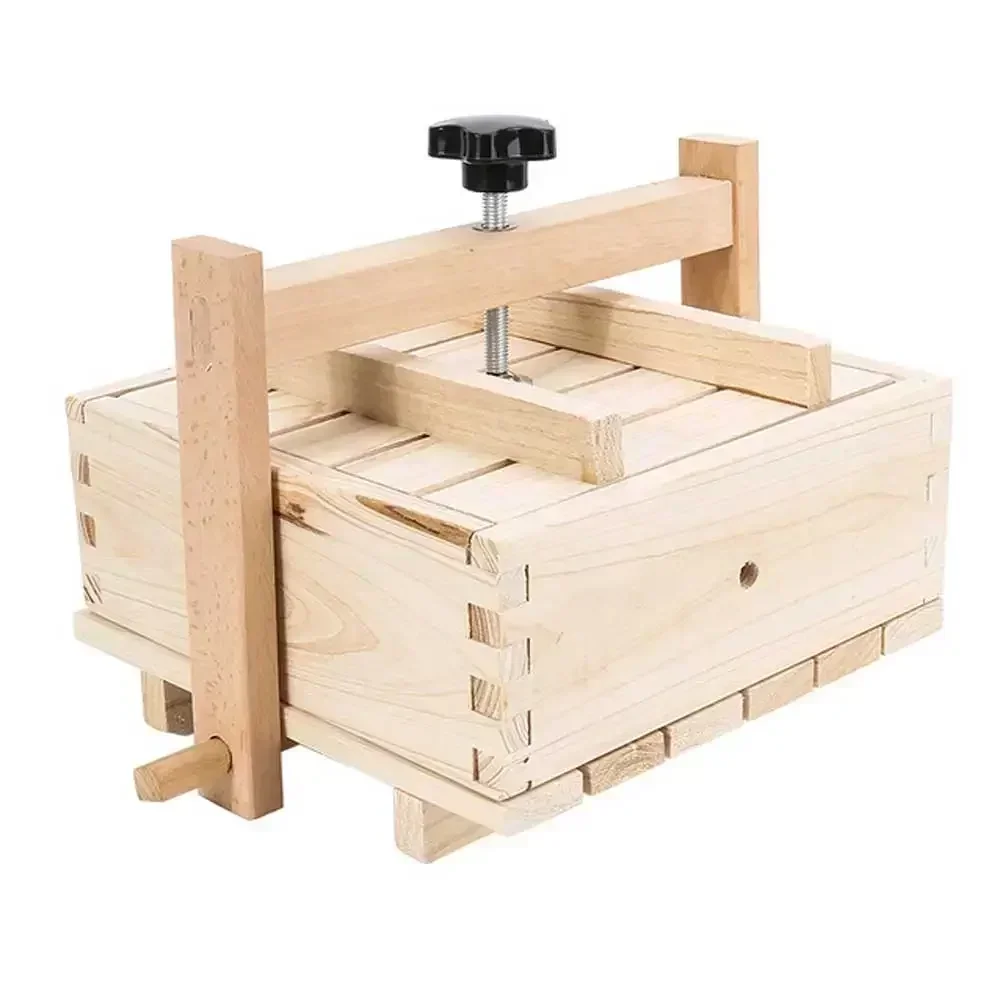 DIY Wooden Press Sets Mould Homemade Cheese Mold Tofu Soybean Curd Kitchen Making Accessories Cooking Tools Removable Equipment