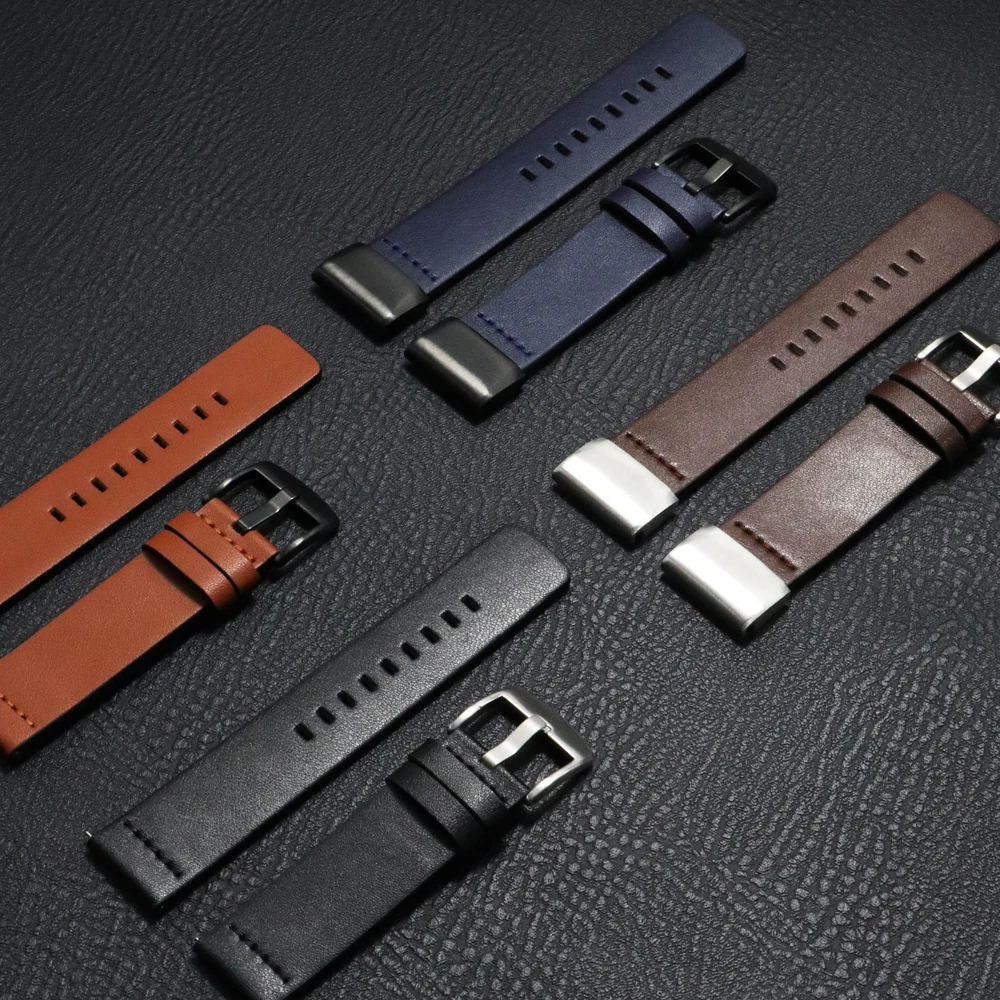 Premium Leather Watch Band - Elegant Wrist Strap, Multiple Width Options