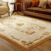 American Plush Largearea Nonslip Living Room Decorative Carpet Thick Fluffy Soft Bedroom Carpets Light Luxury Easy Care Home Rug 1