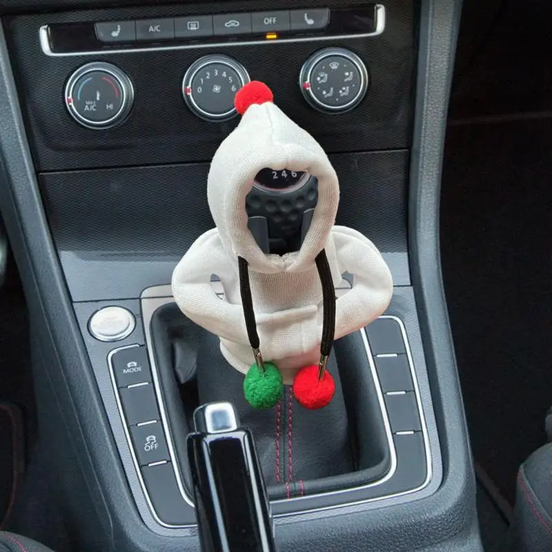 

Забавная Женская защита переключения передач, Чехол для автомобильного переключения передач, толстовка с капюшоном, универсальная толстовка с ручкой переключения передач, аксессуары для интерьера автомобиля