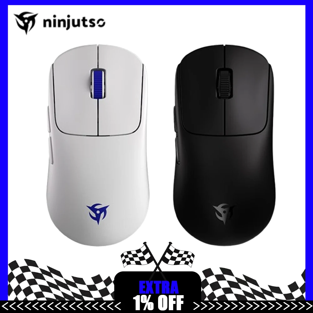 マウス・トラックボール Ninjutso Ten Wireless Ten Air / Black Ninjutso Ten Wireless Gaming Mouse