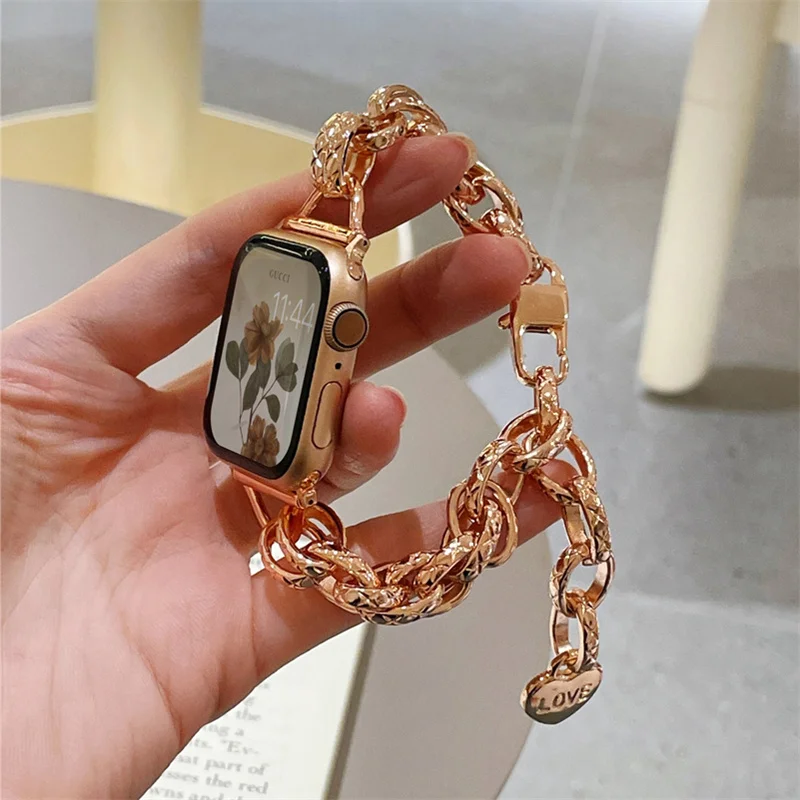 New Strap For Apple Watch Band 38/40mm 42/44mm 41/45mm 49mm Metal