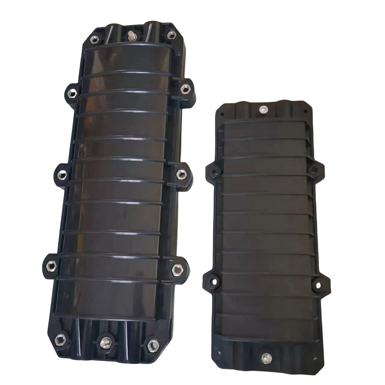 Fiber Optic Terminal Box Optical fiber splicing box 2 in 2 out fusion splicing bag 12 / 24 core mini cable bag outdoor fusion fiber waterproof