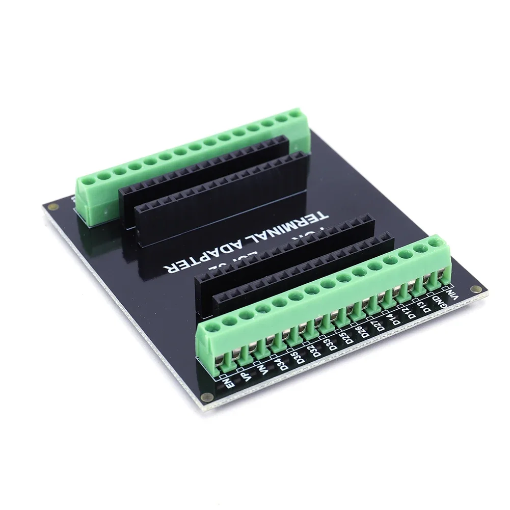 10-1PCS ESP32 Expansion Board 1 into 2 + ESP32 CP2102 NodeMCU-32S Lua 30Pin GPIO WiFi+Bluetooth-compatible Expansion Board