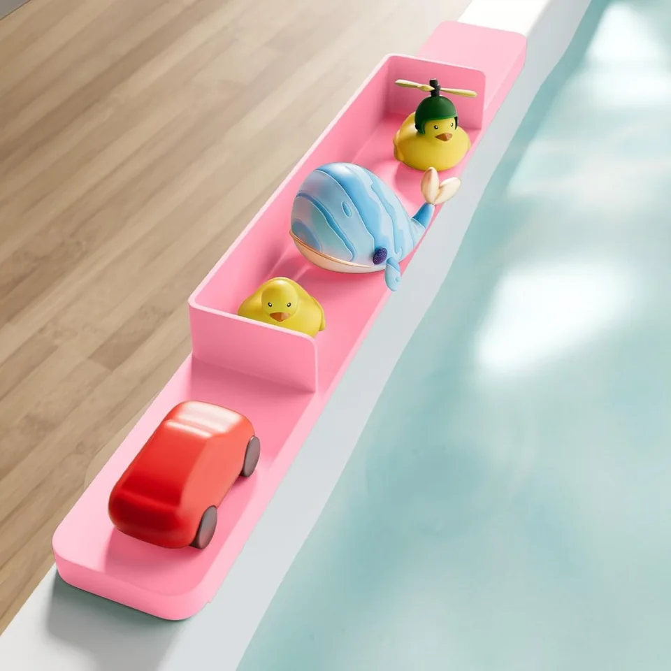 Silicone Splash Guard for Kids Bathtub