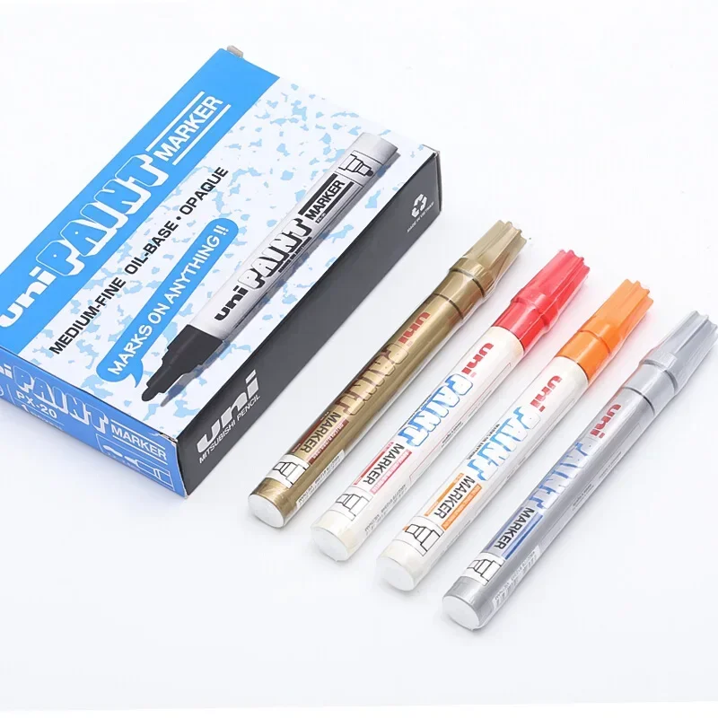 1pcs Japan UNI Paint Markers PX-21 Fine Head Wedding Signature Touch Up Graffiti Pen in The Word Permanent Marker Art Supplies permanent marker pen permanent marker permanent markers