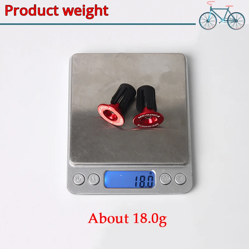 Bicycle Handlebar Cap Bar End Plug Road Mountain Bike Aluminum MTB Handlebar Plugs