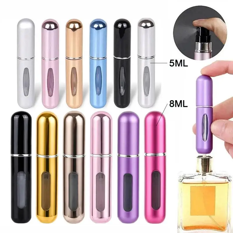 Portable Perfume Atomizer 5/8ml Liquid Container