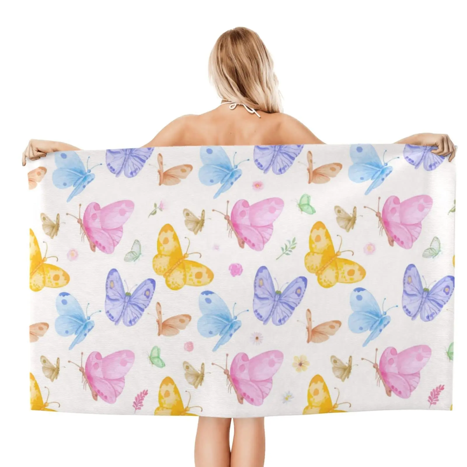 

Microfiber Beach Towels for Adults Sand Free Travel Towel Large Fast Drying Lightweight Oversized Bath Towels