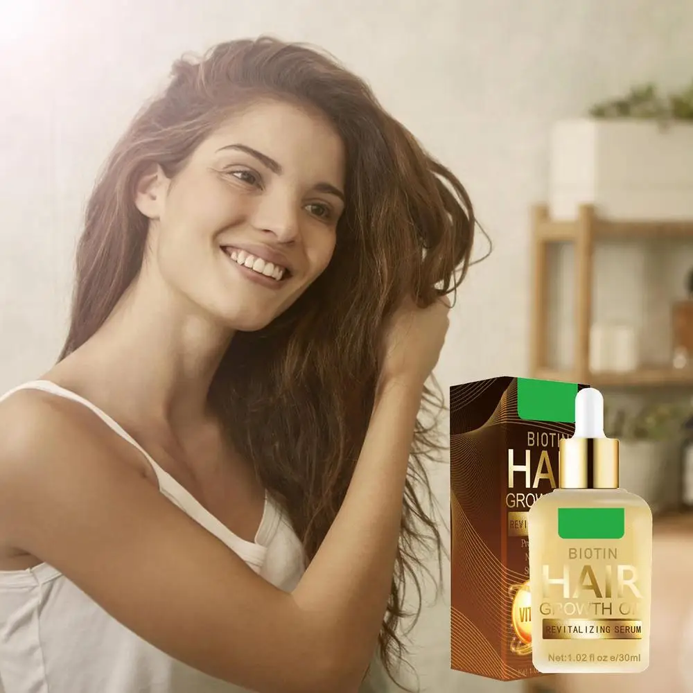 Description Picture 4 of itemHair Oil For Frizzy Hair Hair Oil For Frizz Control And Curly Frizzy Hair Hair Care 30ml Straightening Anti Frizz Hair Products