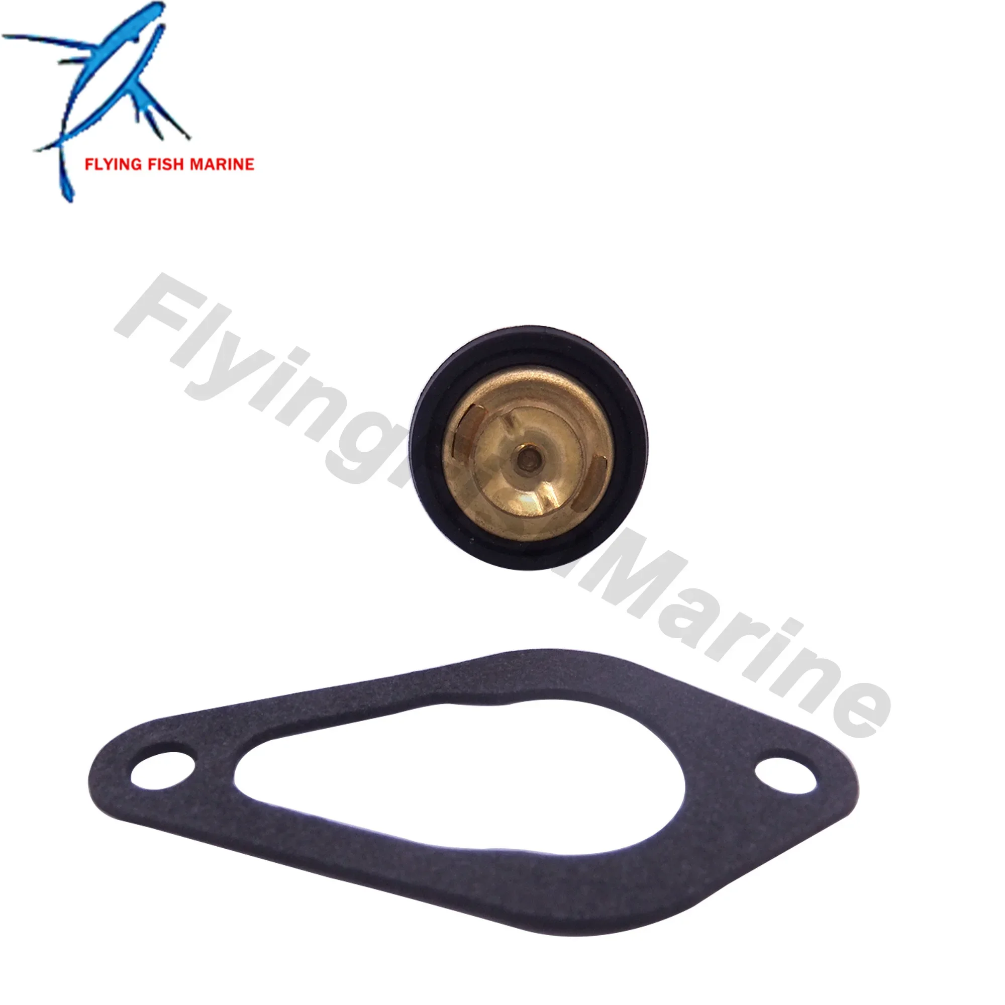 Boat Motor Parts Outboard Engine 855676002 8M0119207 Thermostat & 27-853702005 Gasket for Mercury Marine Boat Motor 8HP 15HP 20HP 25HP 35HP Sier